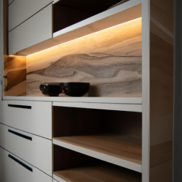 Utilisation de matériaux naturels pour une cuisine zen et relaxante Hazebrouck